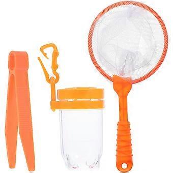 Outdoor Bug Catcher Kit with Net Observation Bottle and Tweezers for Exploration and Learning Educational Science Experiment Tool for Boys