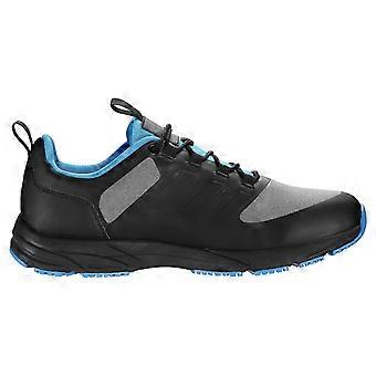 Crosstrainingsko, M-sneakers, US-størrelse 9, sko med bred tå, svangstøtte og justerbar snøre, sort
