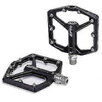 Bicycle Flat Pedals Steel Axis 32 Spikes MTB Road Bike Pedals Aluminum Alloy Body Chrome Molybdenum Steel 304g