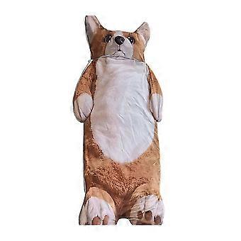 Uroczy śpiworek kopertowy dla kota - pluszowy śpiworek kopertowy - miękki plusz - dla dorosłych, podróżujący w domu - 175 cm_hjHJ12