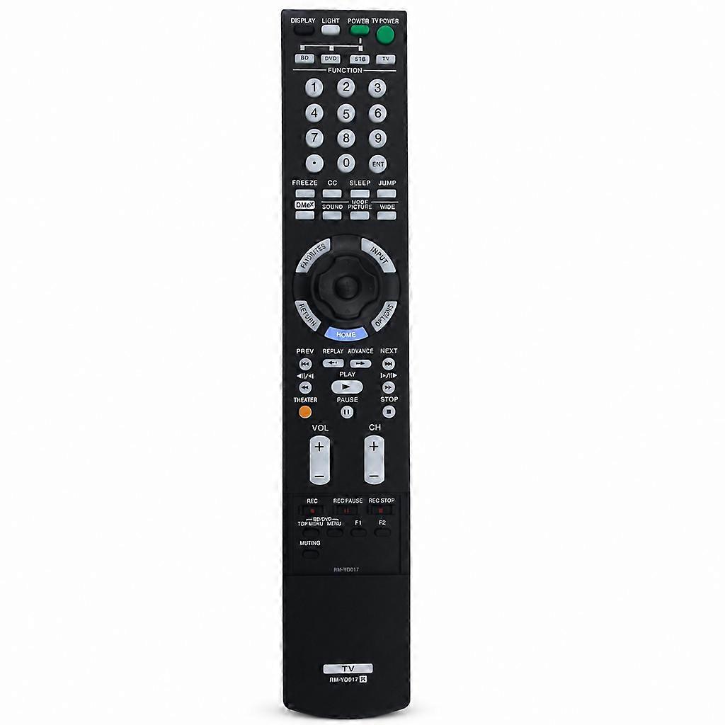 Replacement Remote Control Compatible with Sony TV RM-YD017