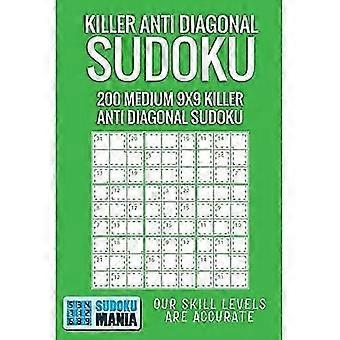 Killer Anti Diagonal Sudoku 200 Medium 9x9 Killer Anti Diagonal Sudoku