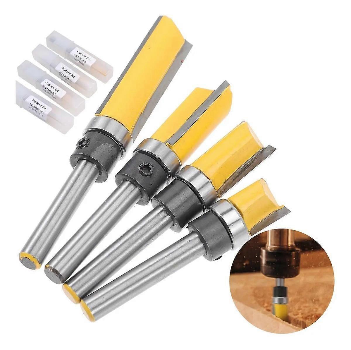 4pcs Copy Milling Cutter Drill Bits
