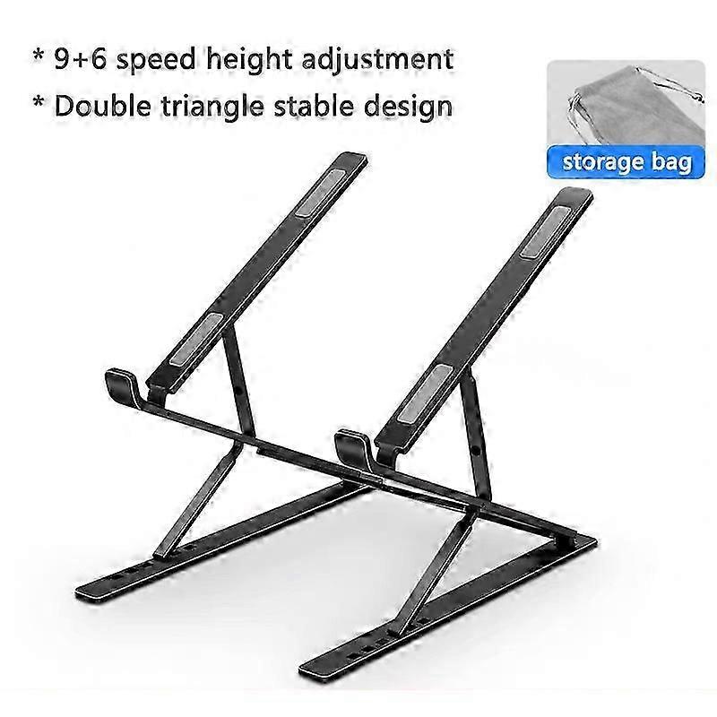 Adjustable laptop stand foldable for comfort
