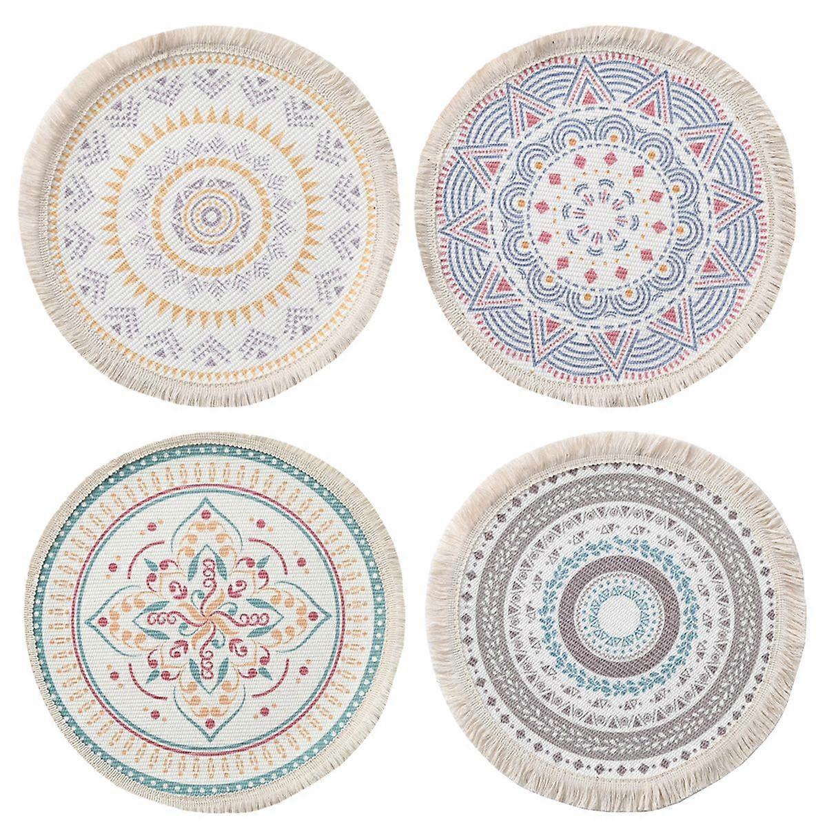 Handmade Woven Boho Placemats For Dining