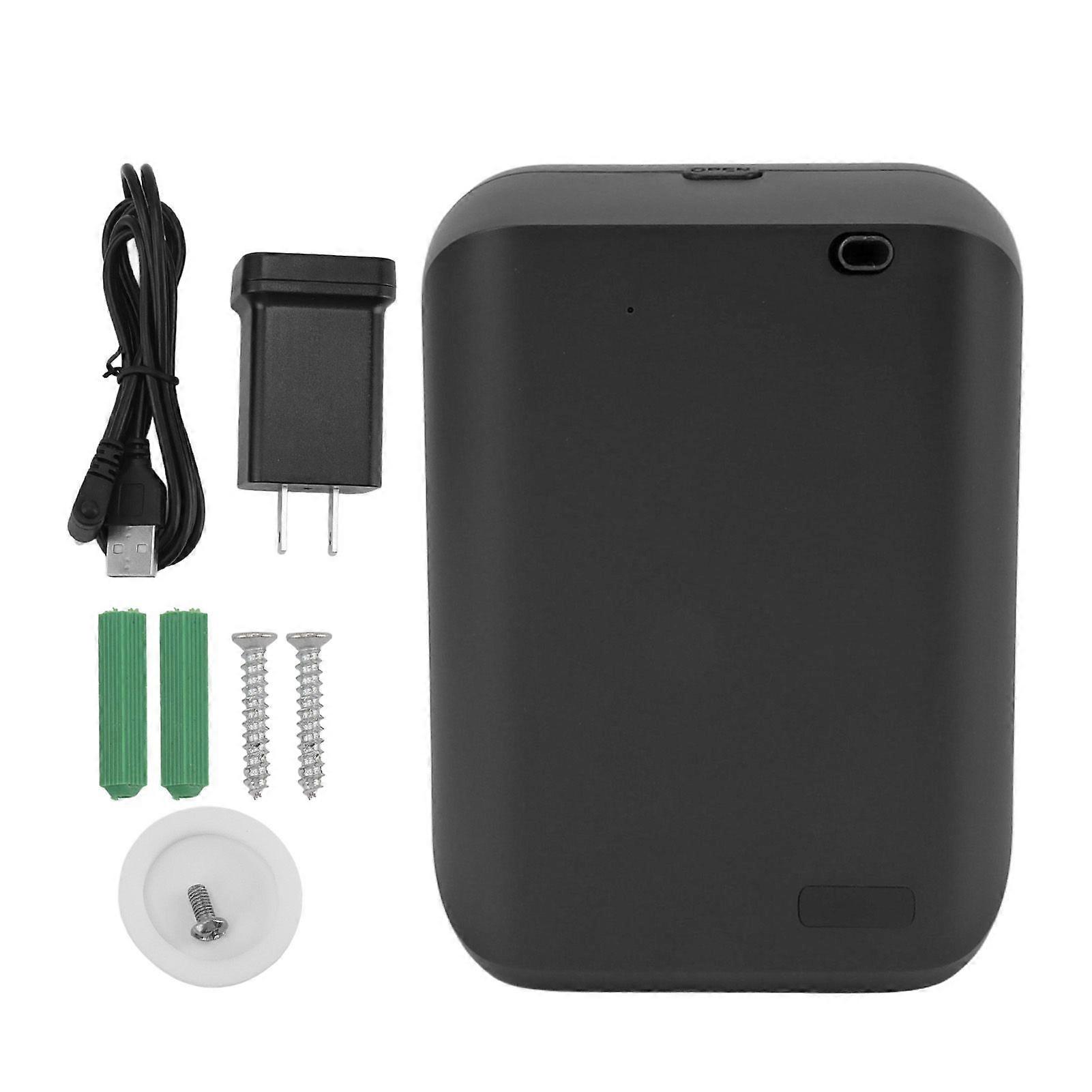 Essential Oil Diffuser 150ml Black Aromatherapy Diffuser APP Control Time Period Mist Diffuser  100240V for Hotel(YMCAT)