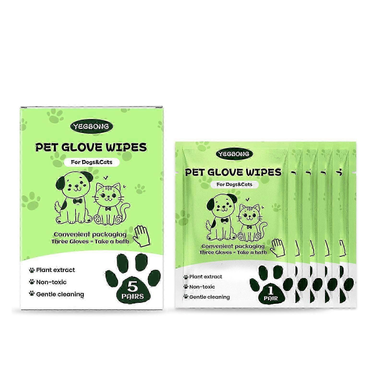 Soft Touch Pet Sanitizing Gloves