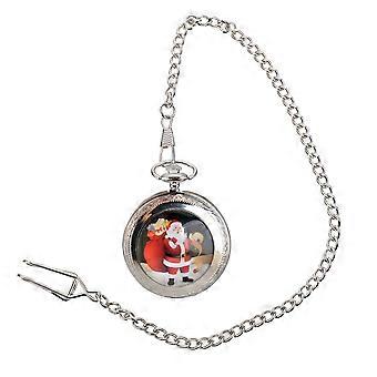 Stone Quartz Retro Pocket Watch Hanging Pocket Watch for Decor Use 1Pcs