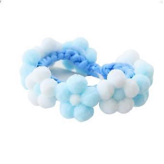 Neck Strap Cat Dog Pom Pom Cute Cat Collar Flower Collar Pet Accessories Necklace, Fashionable and Cute (L)