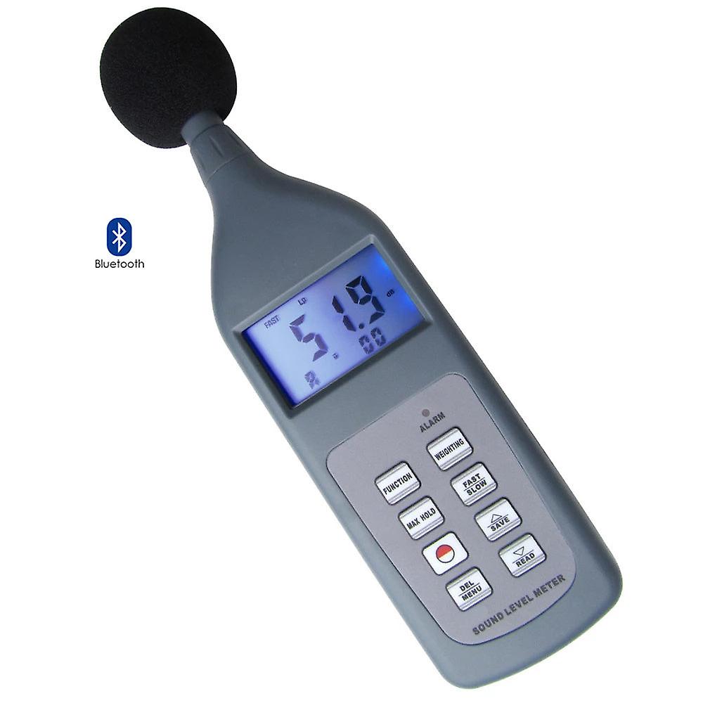 Landtek Professional Digital Sound Level Meter 30db To 130db With Optional Bluetooth Function Lp, Leq Alarm Adjusable