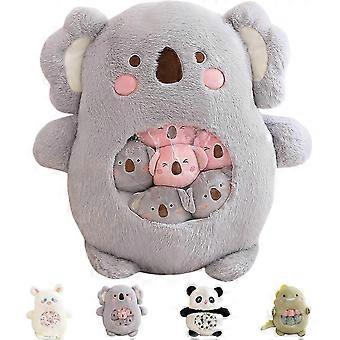 AURA Cute Plush Pillow Toy,Removable Stuffed Animal Snack Pillow,Soft Plushie Animal Throw Pillow , Gifts for Kids, [XR]