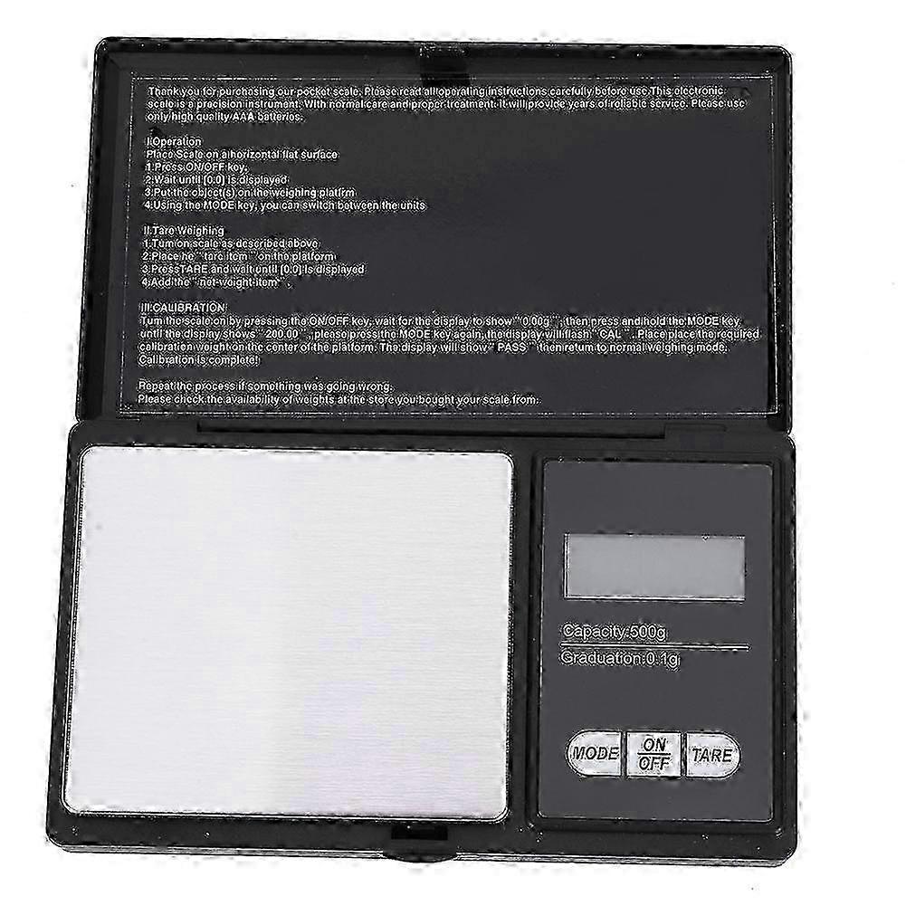 LED Portable Scale 500g 0.1g Precision