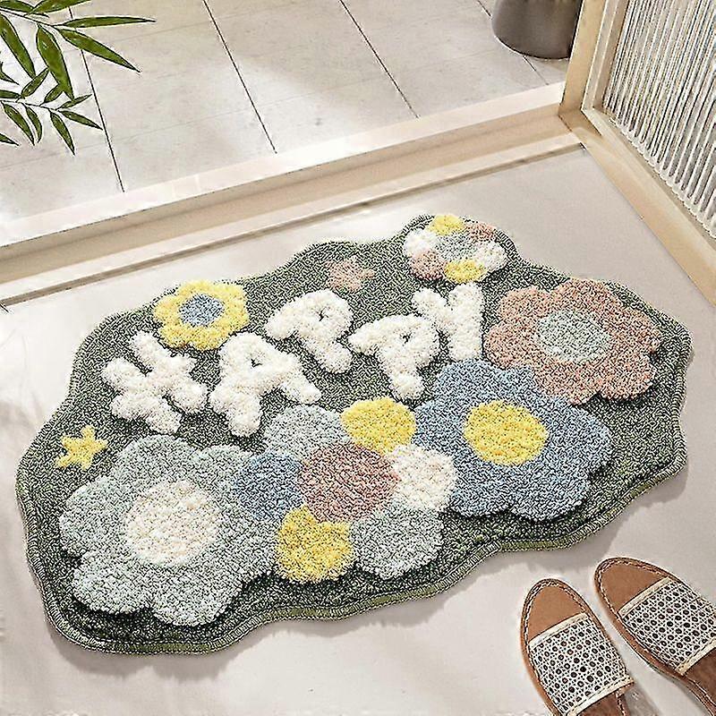 Soft Absorbent Non-Slip Bathroom Mat