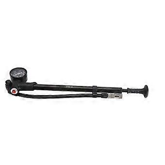 Pompe à vélo 300PSI haute pression Air Pompe à vélo Gonfleur Amortisseur portable multifonctionnel Pompe à pneu de vélo avec jaugeYMQX)