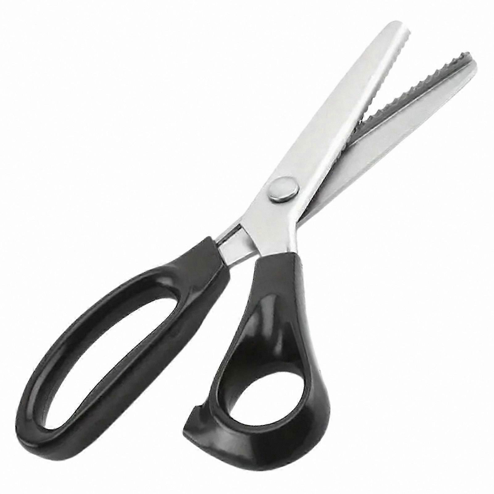 Fray-Prevention Pinking Shears with Zigzag Edge for Dressmaking