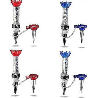 Magnetic Golf Tees 4 Pack 80mm Flexible Plastic, Durable for Home & Office