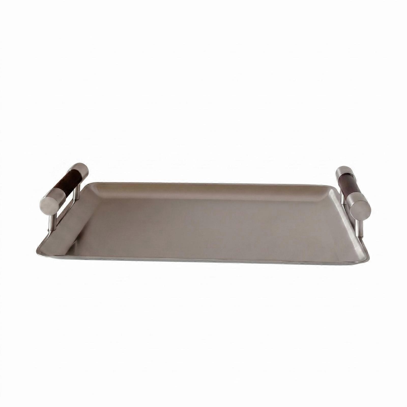 Rectangular Metal Tray Nordic Design Home Accessory Rust-Resistant