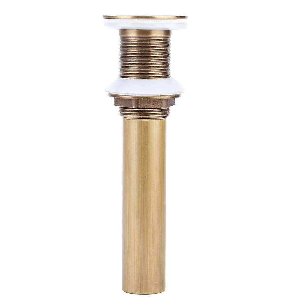 Antique Brass Flap Basin Drain Stopper