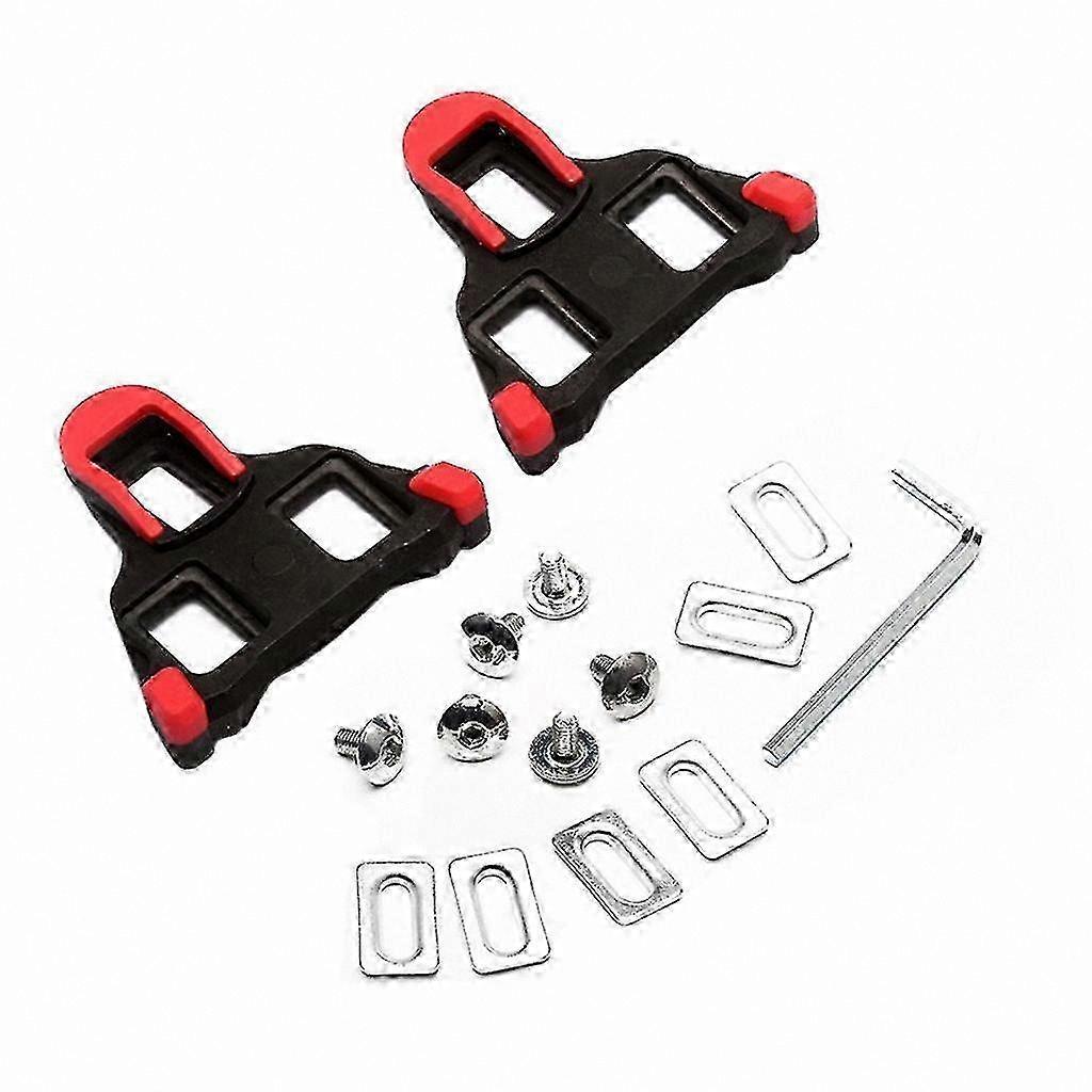 Cleats and Clipless Pedals Set for Road Cycling