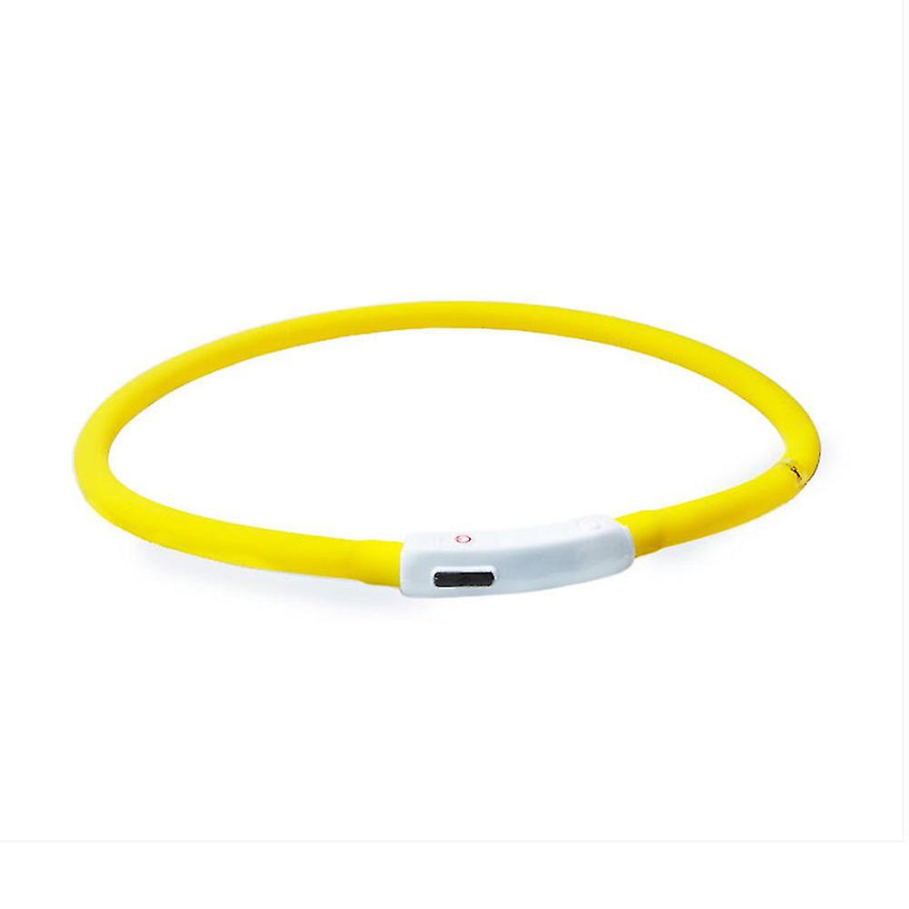 Reflective Soft Rubber Pad Dog Collar