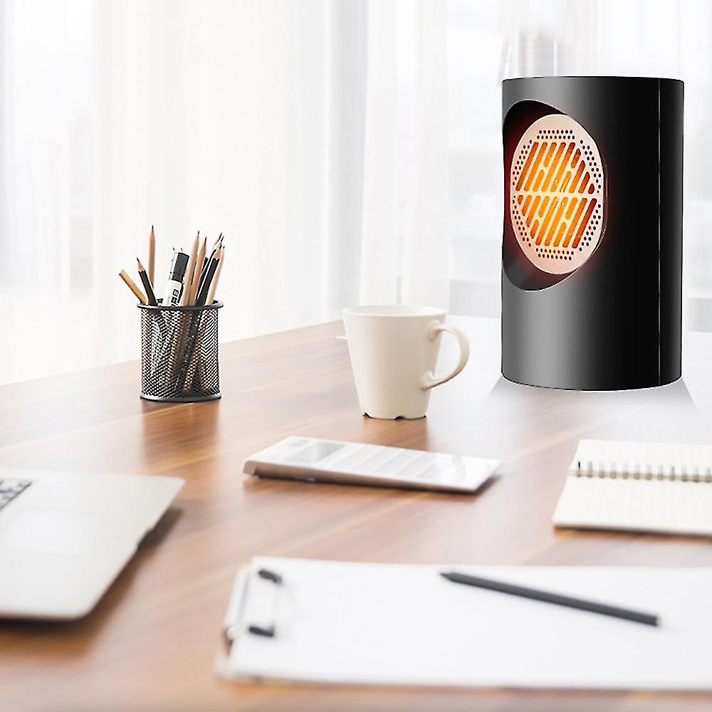 Calentador eléctrico Calentadores de ventilador de escritorio portátiles inteligentes Ptc Cerámica Calentamiento rápido Soplador de aire caliente Oficina en casa Máquina calentadora de invierno