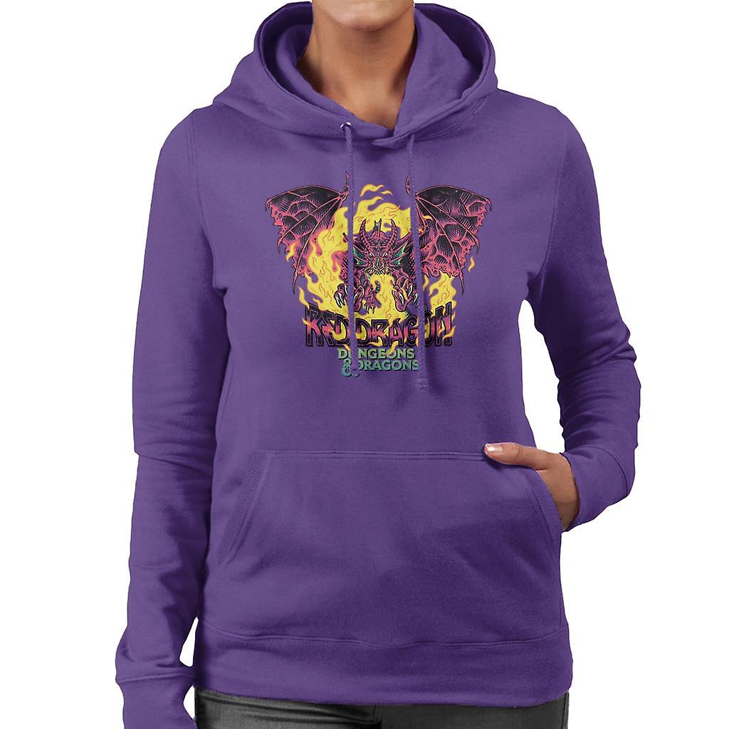 Dungeons & Dragons Red Dragon Women's Hooded Sweatshirt