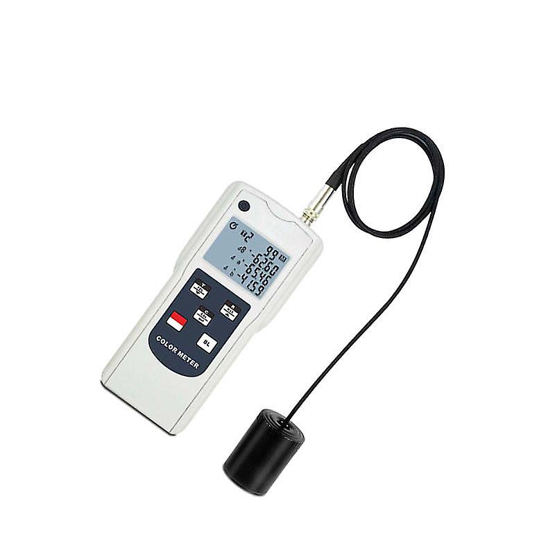 Digital Painting Color Meter Ac-115s Led Lamp Triple Lcd Display Usb Rs-232 Tristimulus For Textile Paper Leather Painting