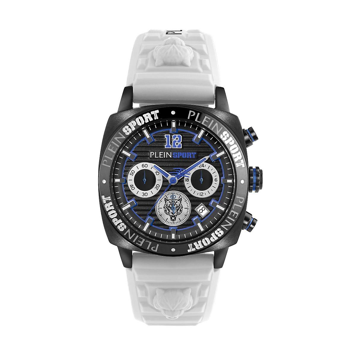 Plein Sport Men's Watch Analog Quartz WILDCAT CHRONO PSGBA0823 Silicone