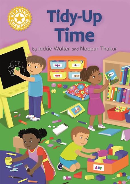 Reading Champion Tidyup Time by Jackie Walter Paperback Book
