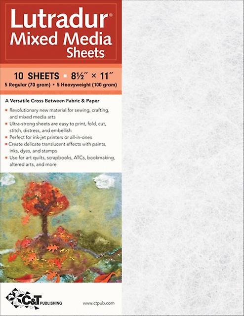 Lutradur Mixed Media Sheets by C&ampT Publishing General merchandise Book