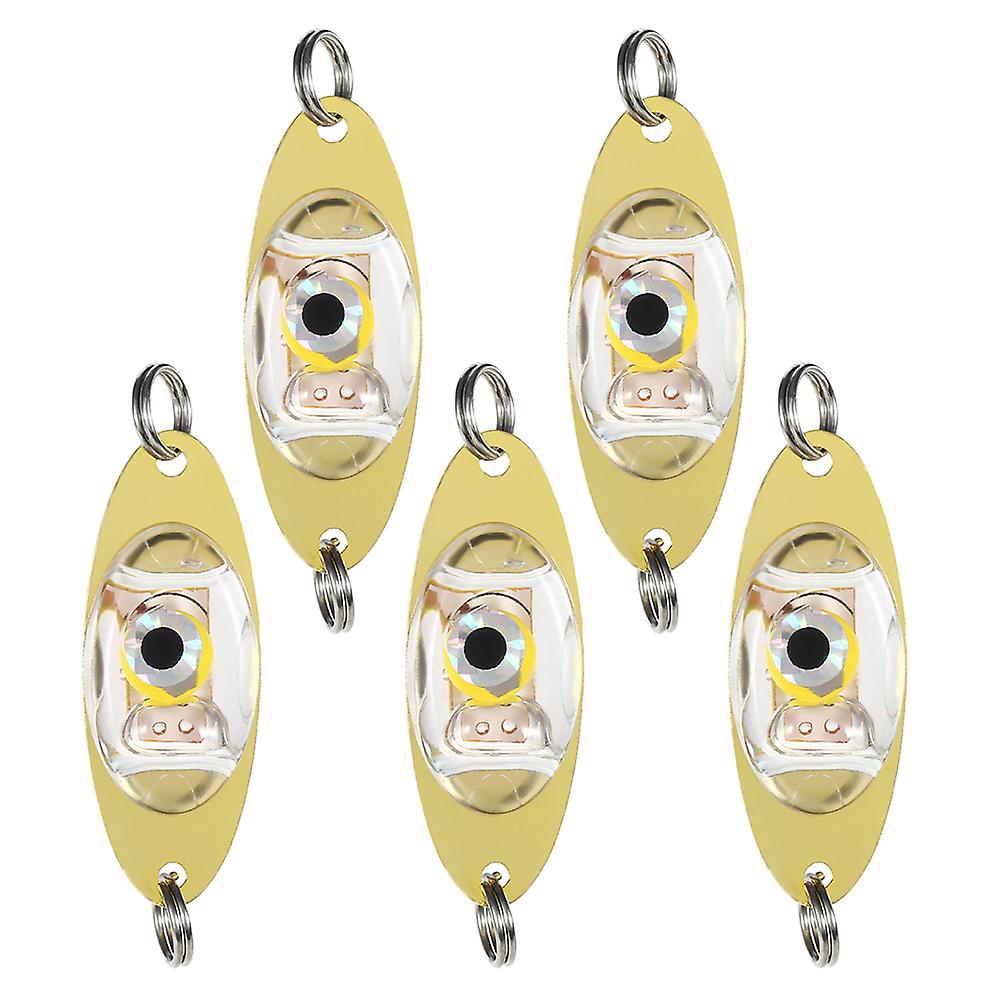 5pcs Underwater Led Deep Drop Fishing Squid Fish Lure Light