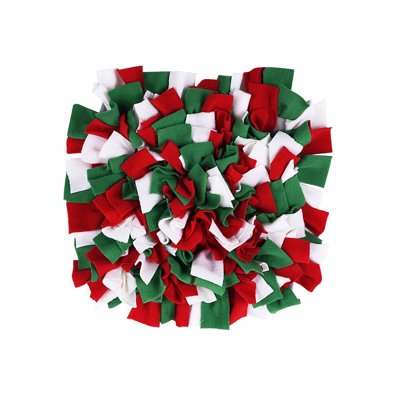 Fodermåtte Interaktivt spil tæppe fodermåtte rød, hvid og grøn