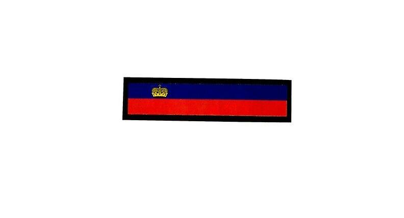 Patch Ecusson Brode Prints Travel Souvenir Backpack Flag Liechtenstein R2