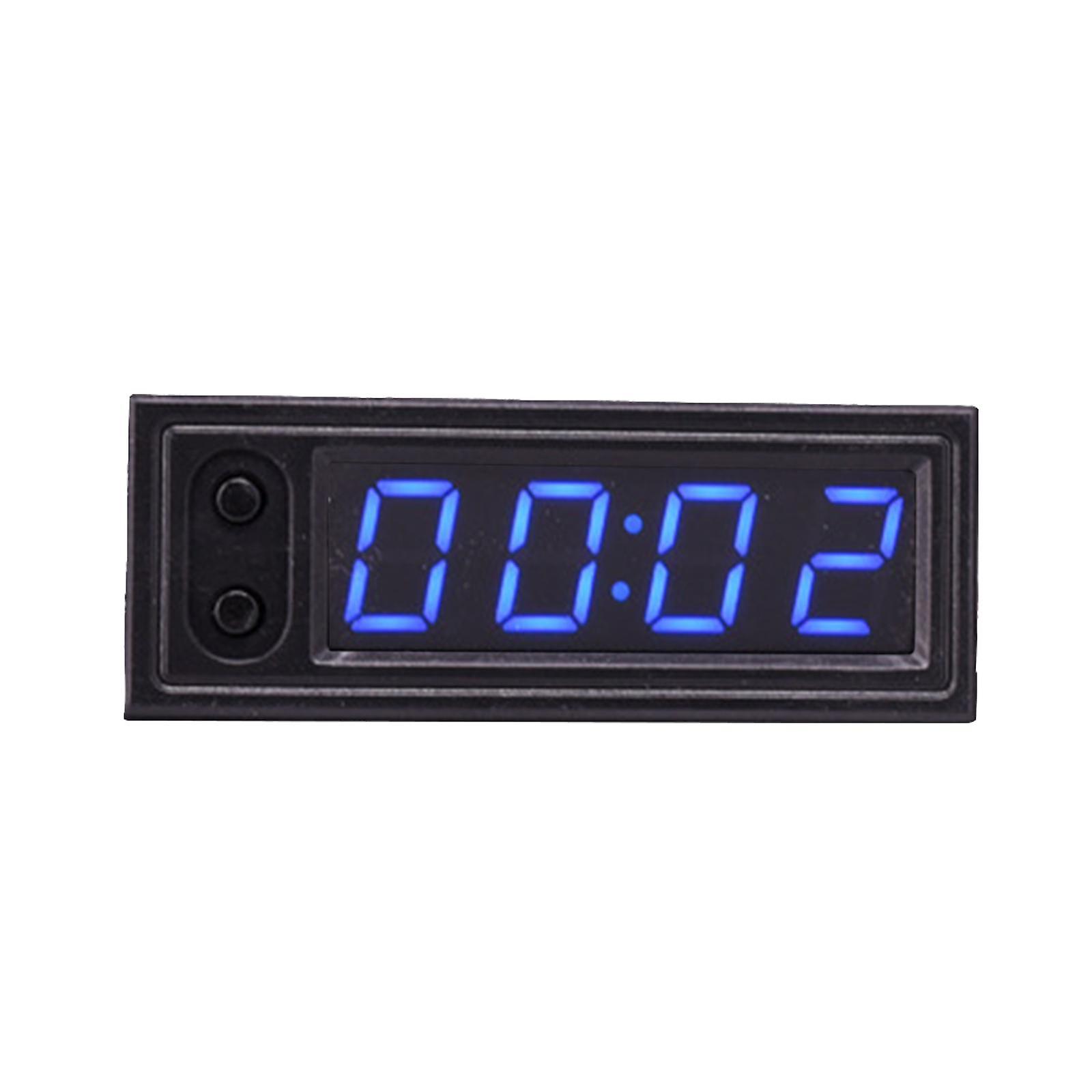 Automobile Car Clock Voltmeter  Professional High Performance  Weight Compact High-precision Led Digital Display