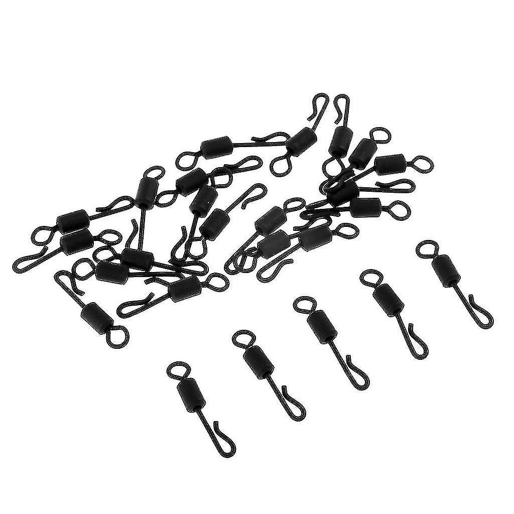 3x 25pcs Carp Fishing Swivel Quick Change / Release Swivel Hook Line Connector