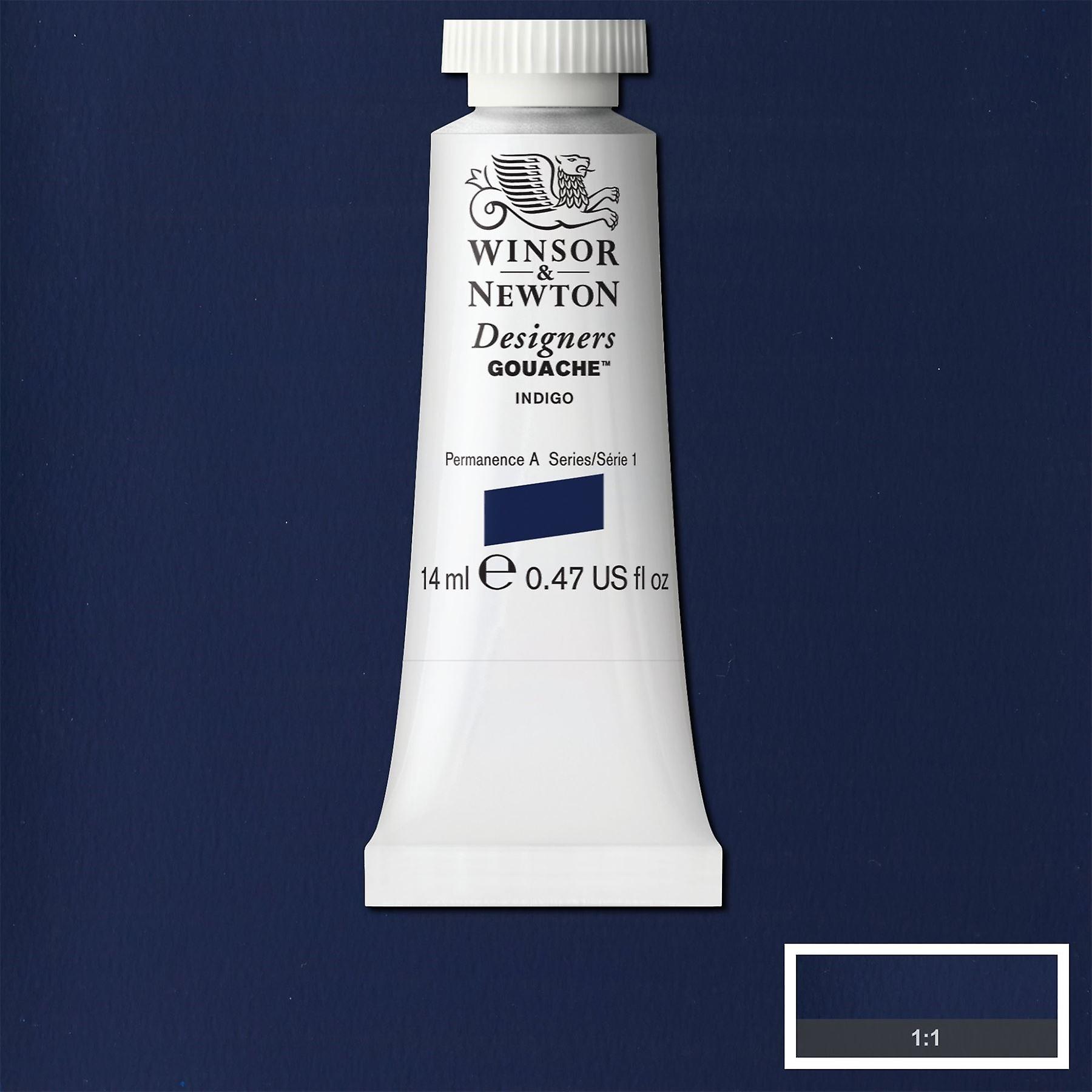 Winsor and Newton Designers Gouache Tube - Indigo - 14ml