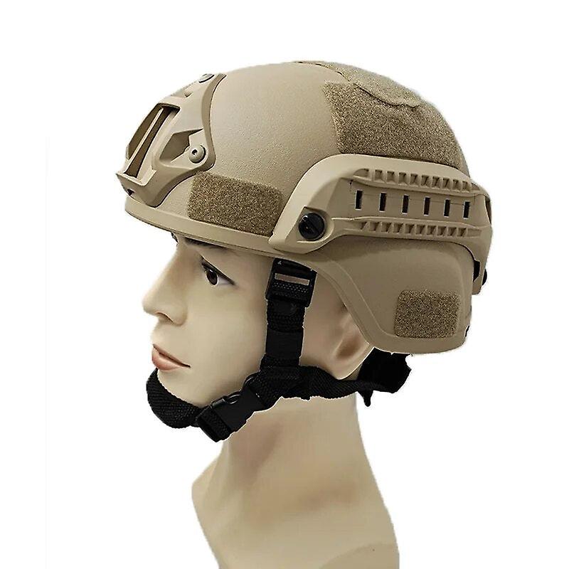 Militær Hjelm Rask Hjelm Mich2000 Airsoft Mh Taktisk Hjelm Utendørs Taktisk Painball Cs Swat Riding Beskytt Utstyr