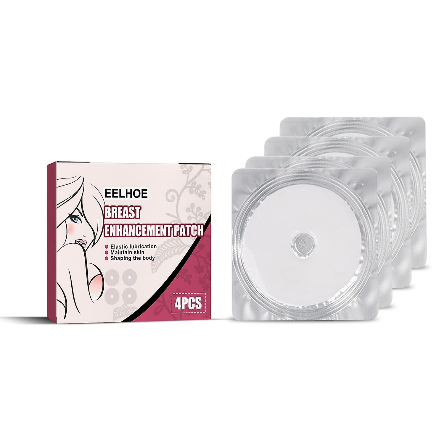 EELHOE 4Pcs Collagen Breast Enhancement Patches Elastic Lubrication Maintain Skin Shaping Body Moist