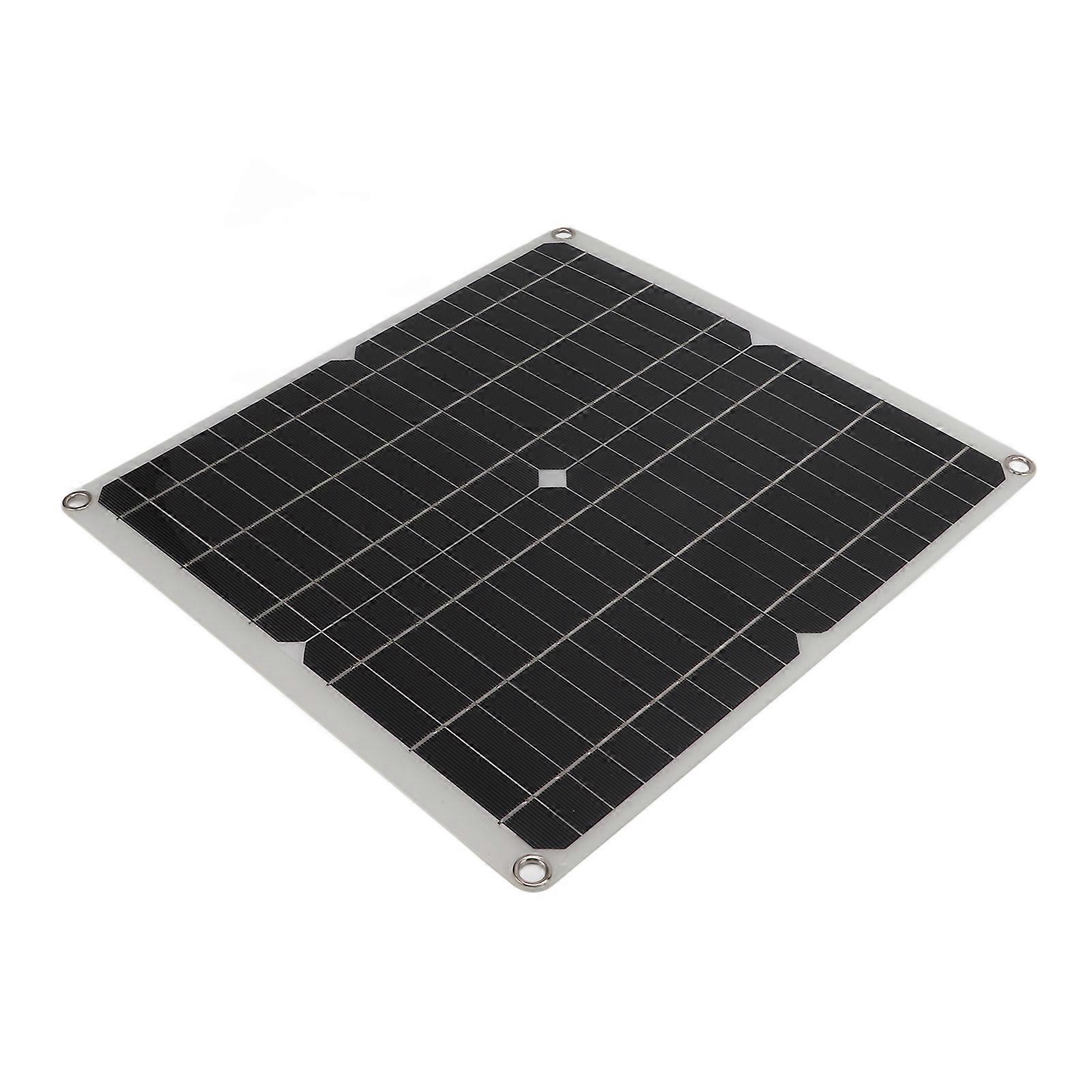 Outdoor Portable Solar Panel 25W Foldable USB Monocrystalline Foldable Solar Panel for Mobile Phone Laptops