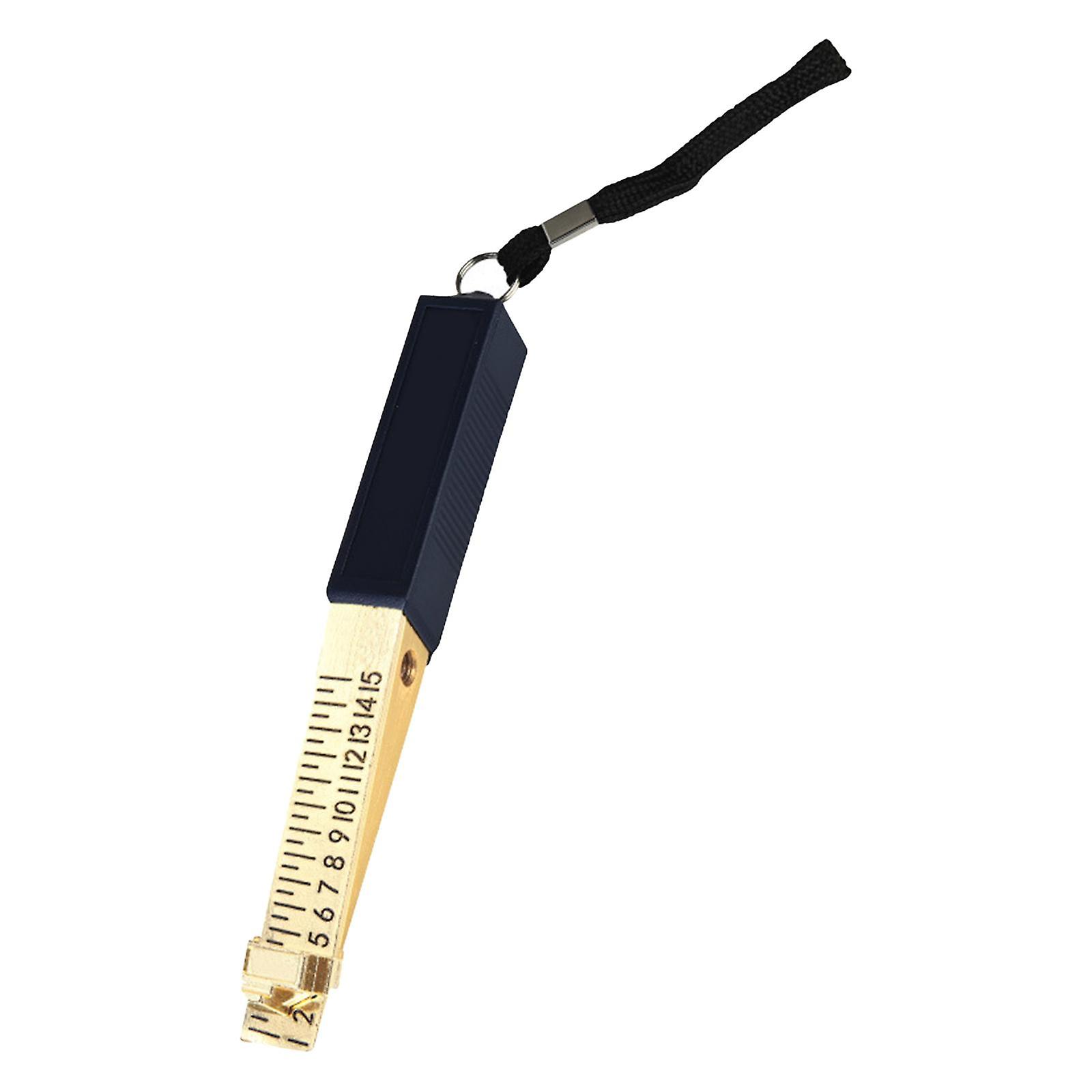 Wedge Shaped Vernier Wedge Feeler Gap Measure Metric Flatness Measuring Tool 0.5mm