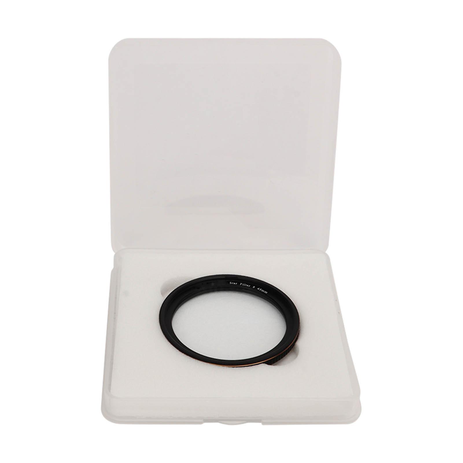 Adjustable Filter, Thin HD Coating, Starlight Filter for 52mm/2inch Single Lens Digital Camera