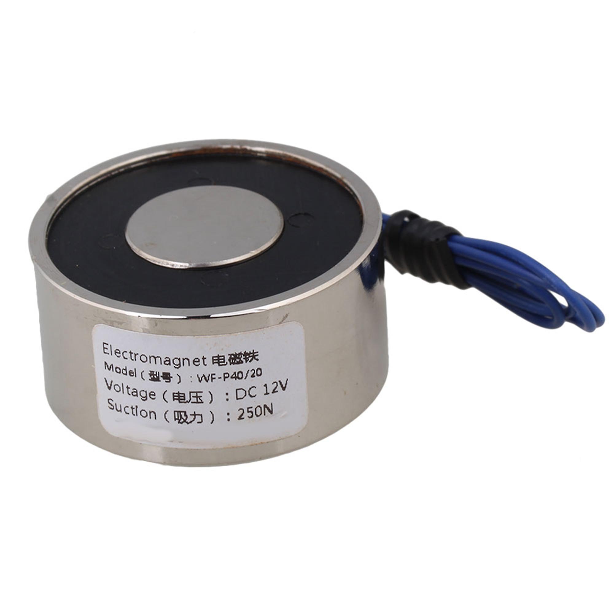 5.5 DC 12V 250N Holding Electromagnet Sucker Lift Solenoid Type 3