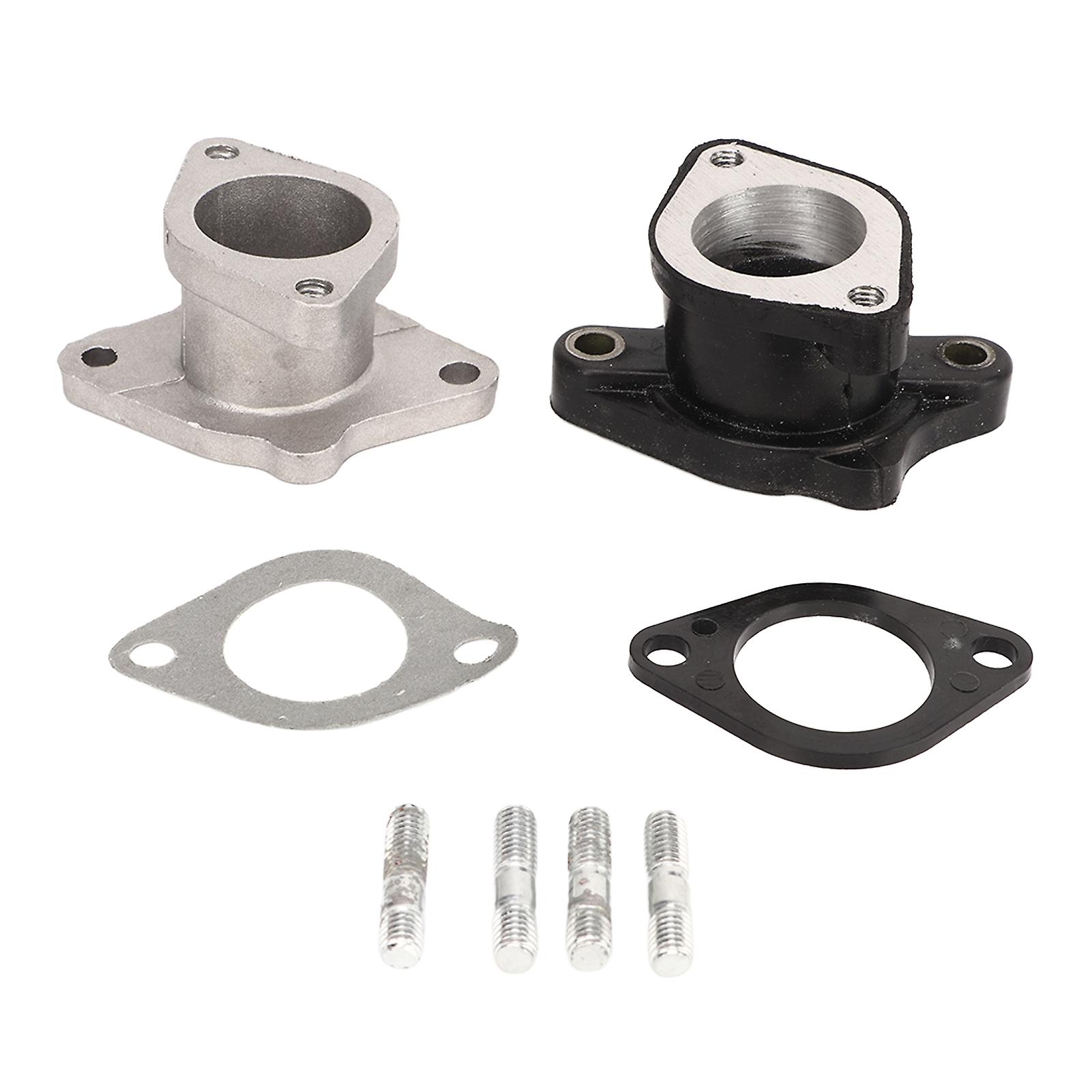 Replacement metal intake manifold pipe adapter for most Chinese 200cc and 250cc dirt bikes, go karts and ATVs