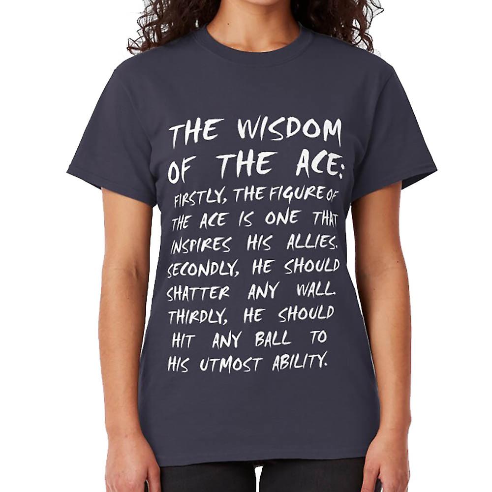 A Sabedoria da Camiseta ace de Bokuto