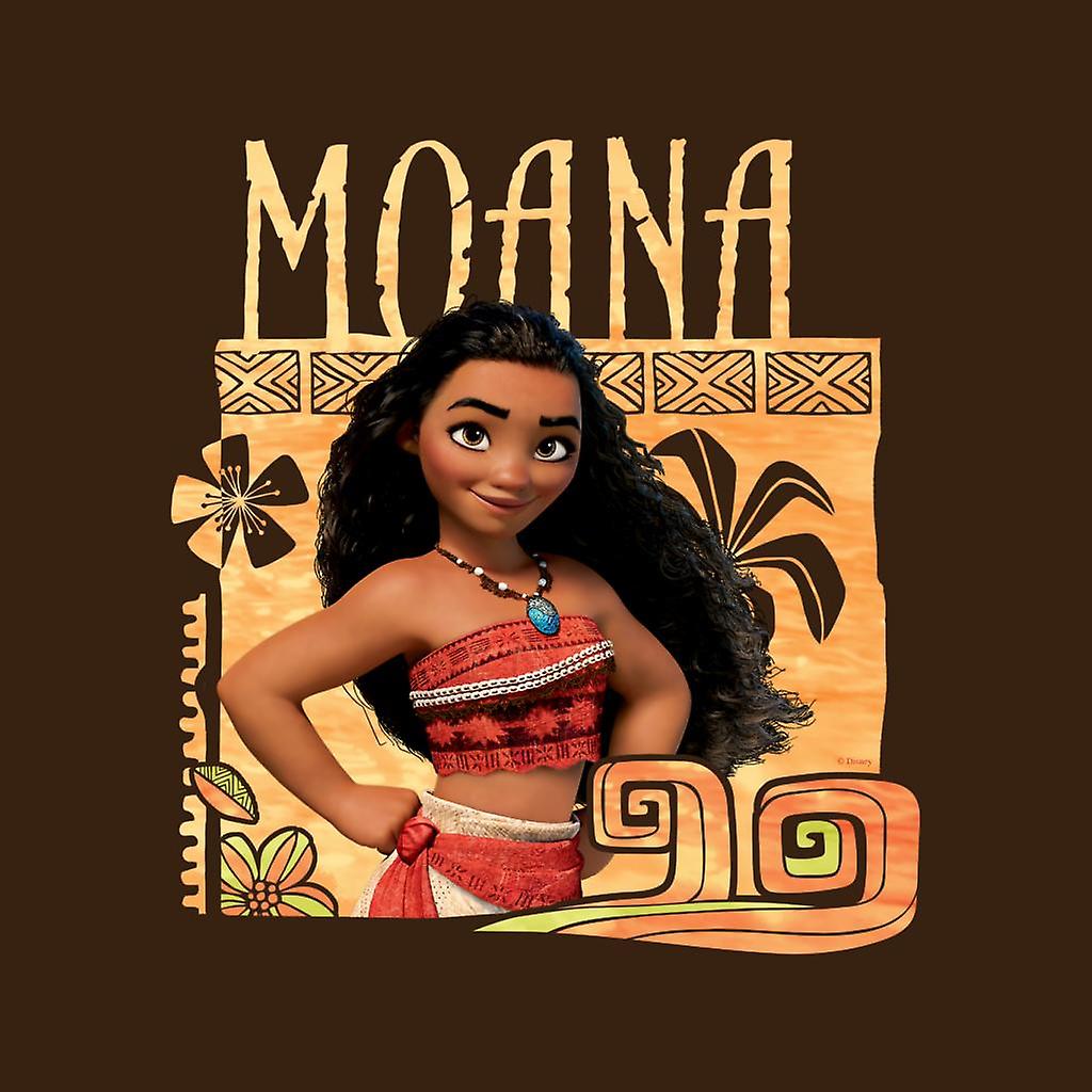 Disney Moana Floral Frame Women's Sweatshirt