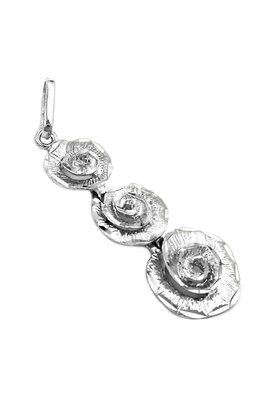 Pendant 3 Flowers Silver 925 - Gl90304