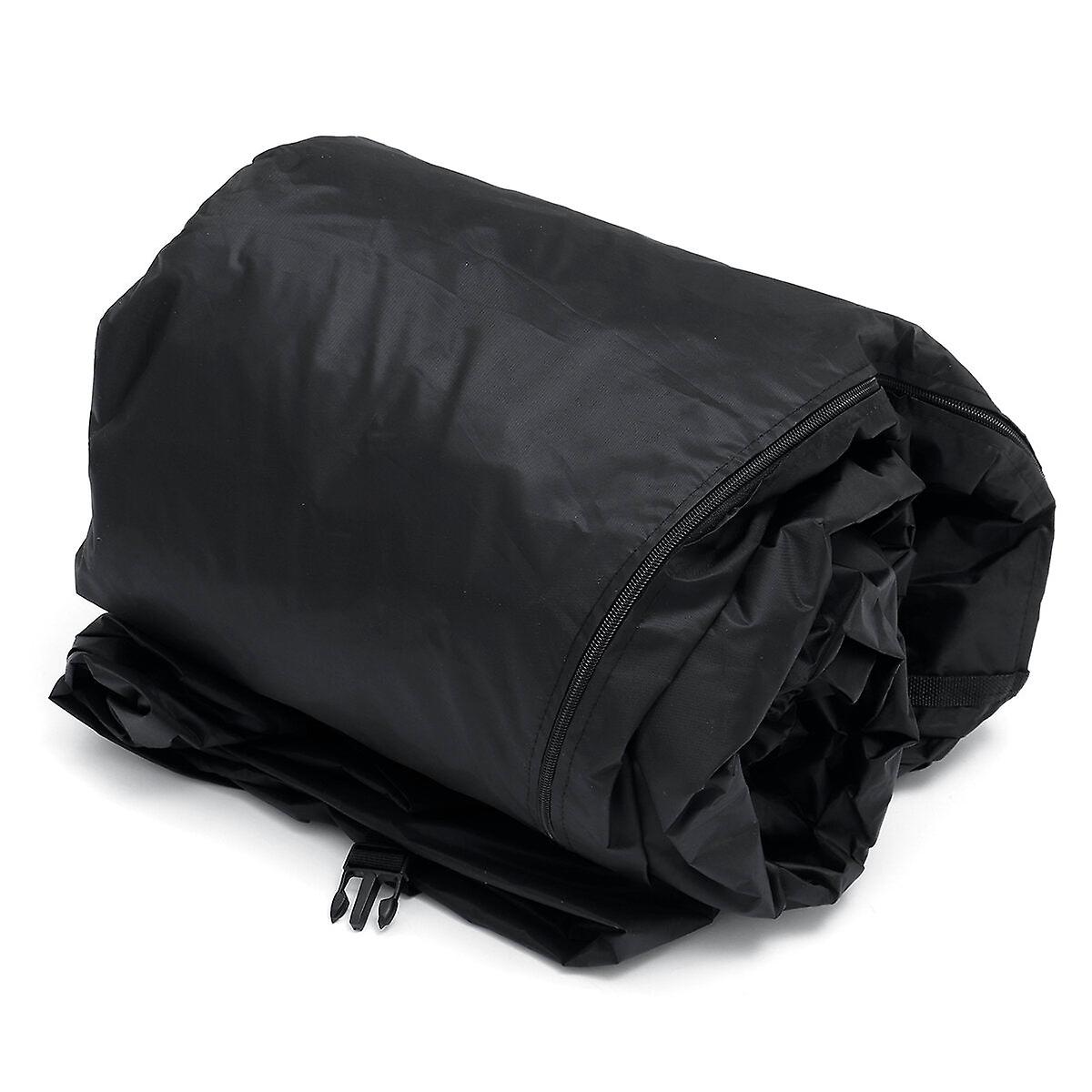 GreenZech 210D Noir Robuste Console centrale Housse de bateau de toit en T 17-19ft