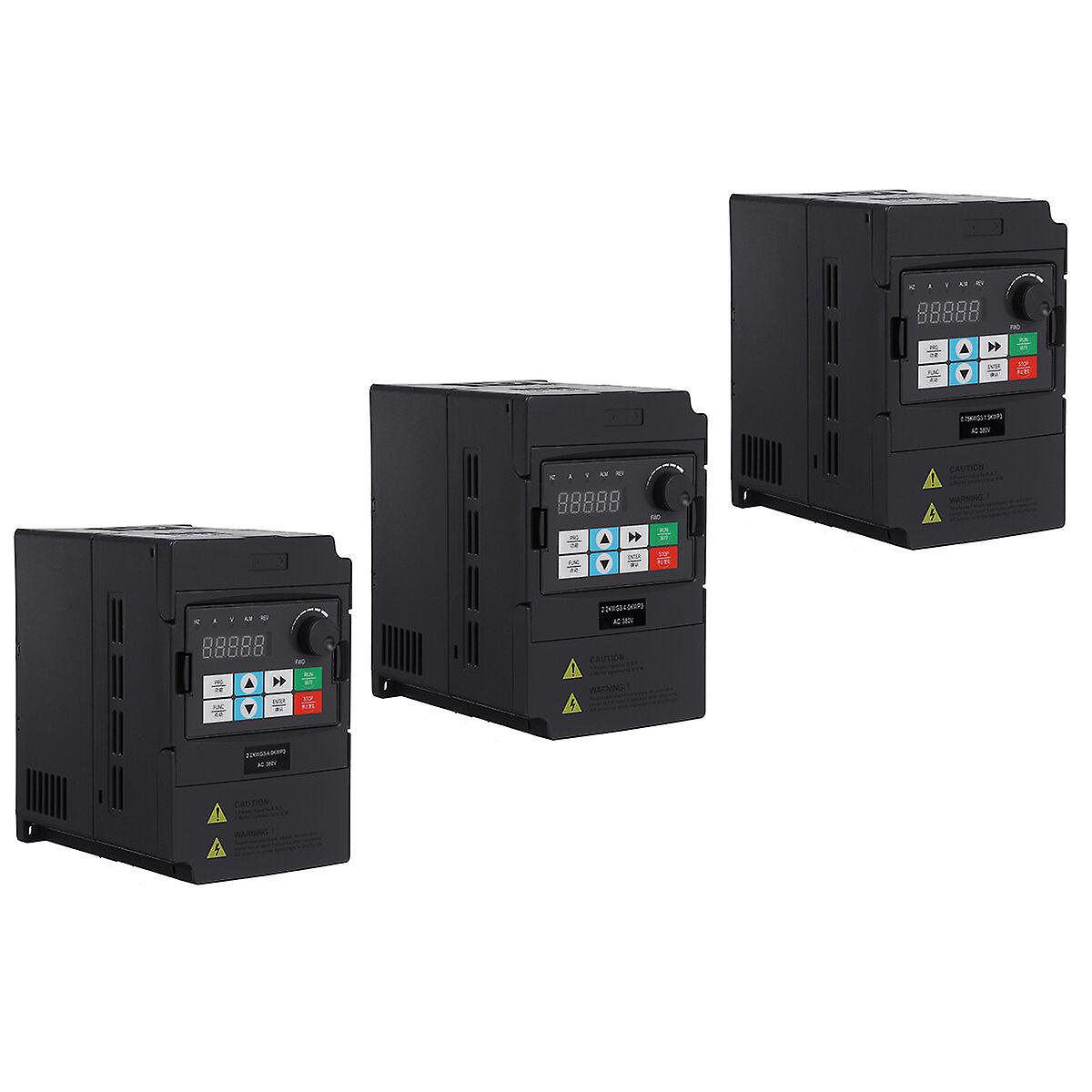 3Hp 0.75kw/1.5kw/2.2kw Variable Frequency Drive Inverter Vfd 3 Phase To 3 Phase Vfd 380v