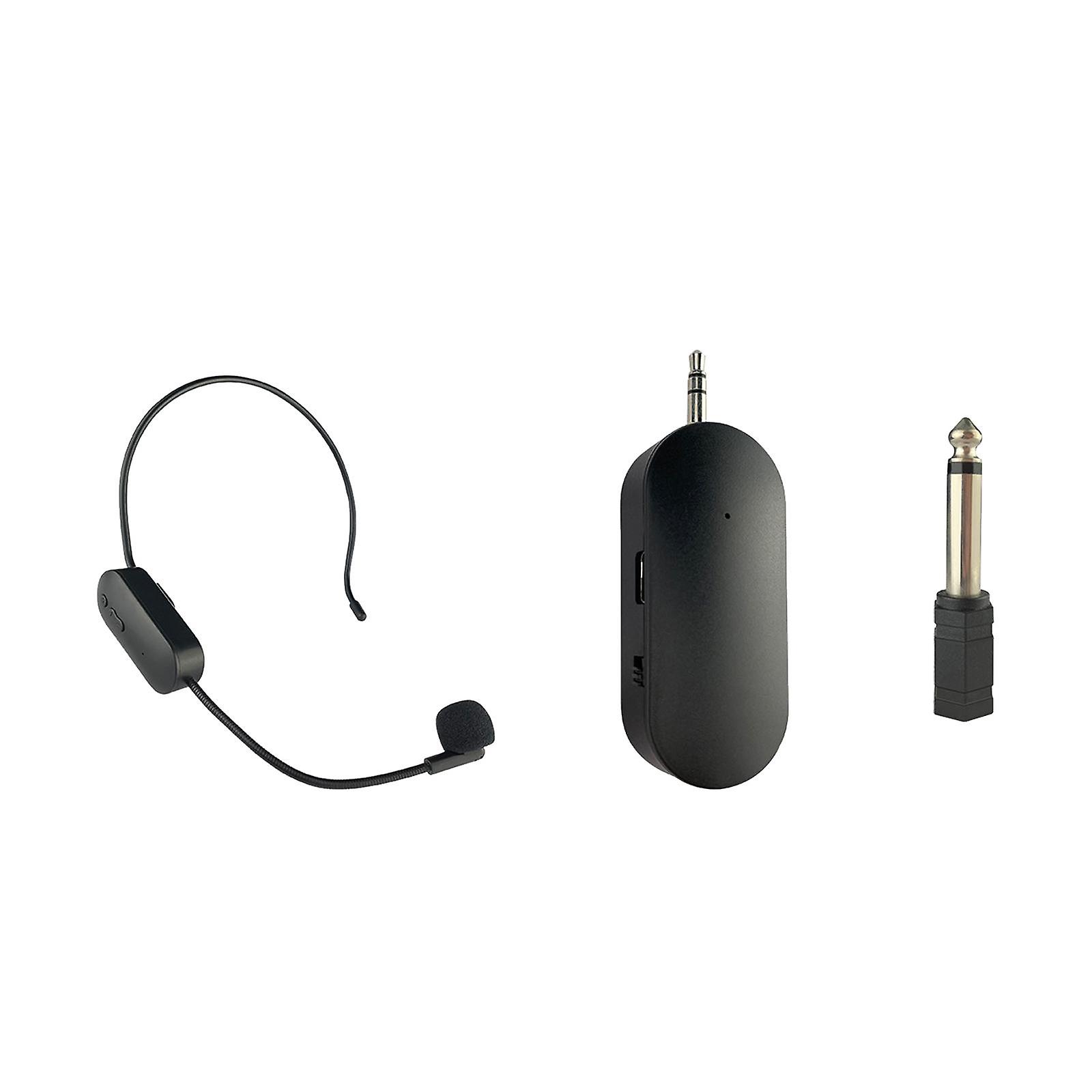 Headset-Mikrofon, Kopfmikrofon, Lautsprechersystem, wiederaufladbares Headset-Mikrofon und Handheld 2-in-1 für Live-Übertragung
