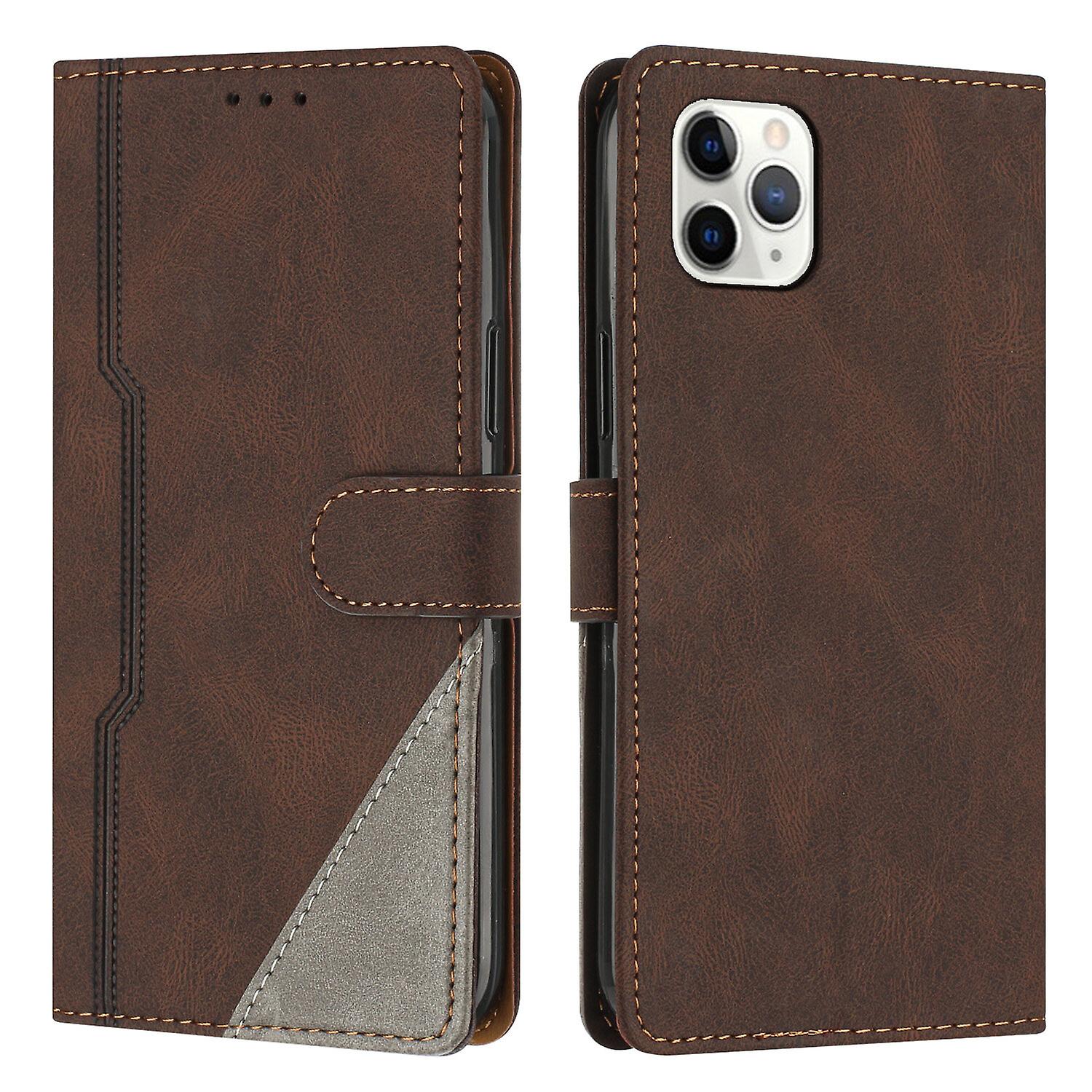 Leather Magnetic Clasp Case with Flip Wallet Stand Function Cover for iphone 11 pro
